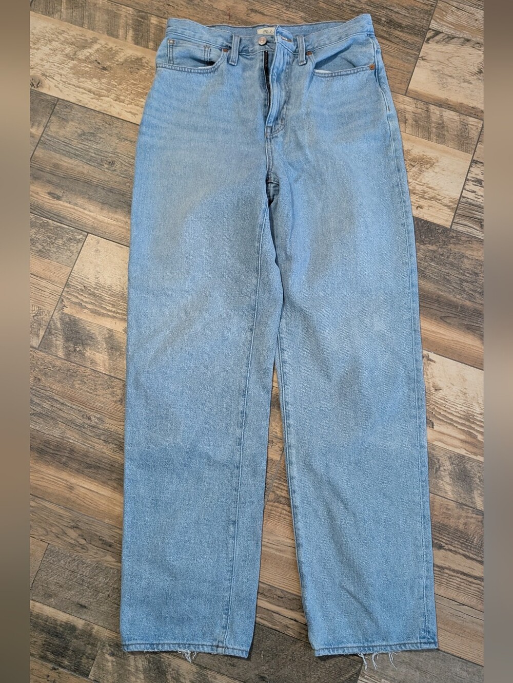 Madewell Baggy Straight Jeans Size 28